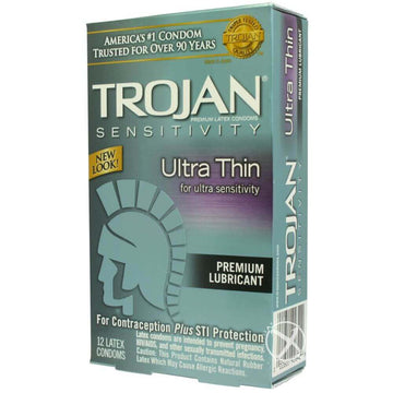 Condom Sensitivity Ultra Thin Lubricated 12 Pack
