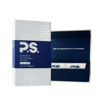 P.S. Extra Large Latex Condoms (12 pack)