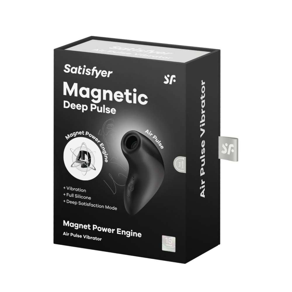 Satisfyer Magnetic Deep Pulse Black