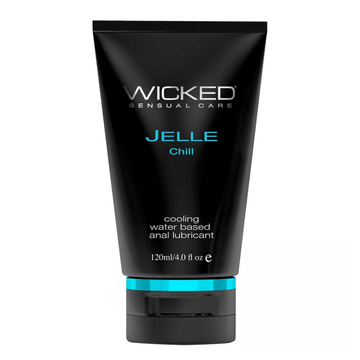 Wicked Jelle Chill Water Based Cooling Anal Gel 4oz