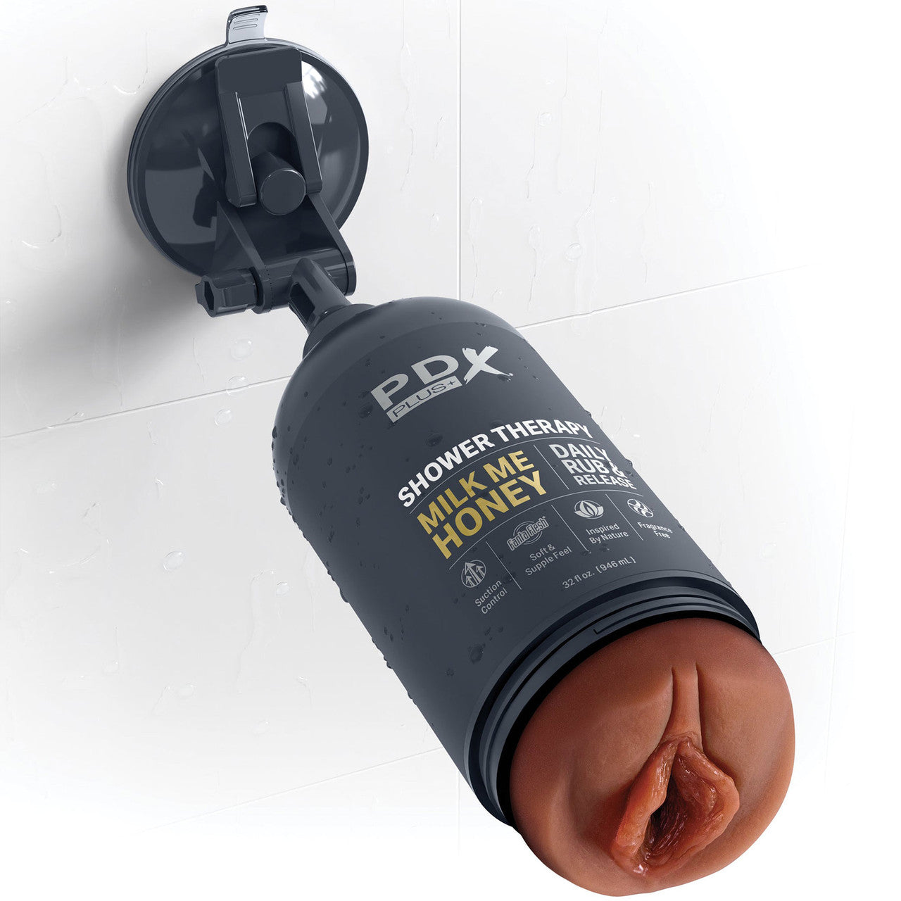 Masturbator and Stroker with Suction Cup