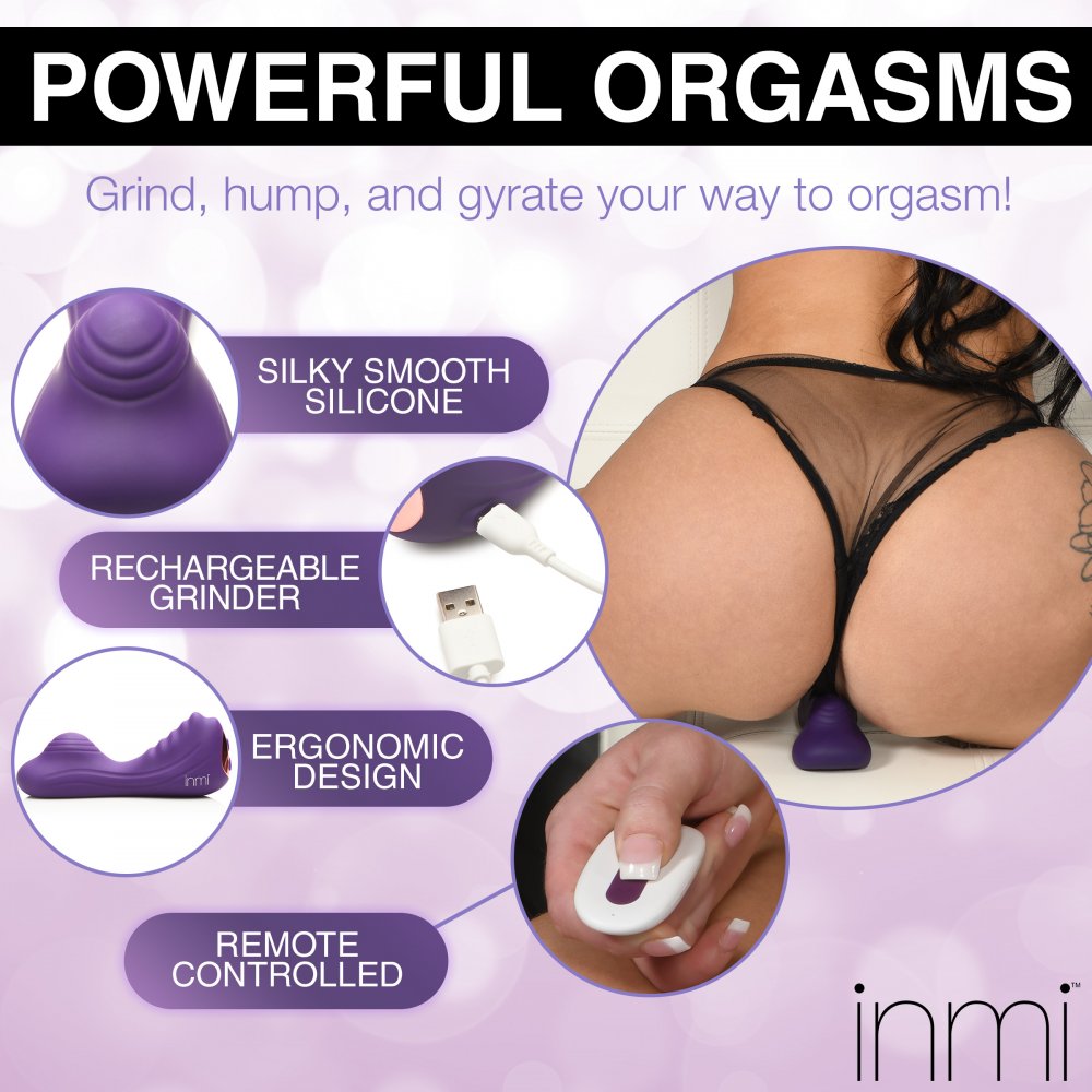 Ride n' Grind 10 X Vibrating Silicone Sex Grinder with Remote