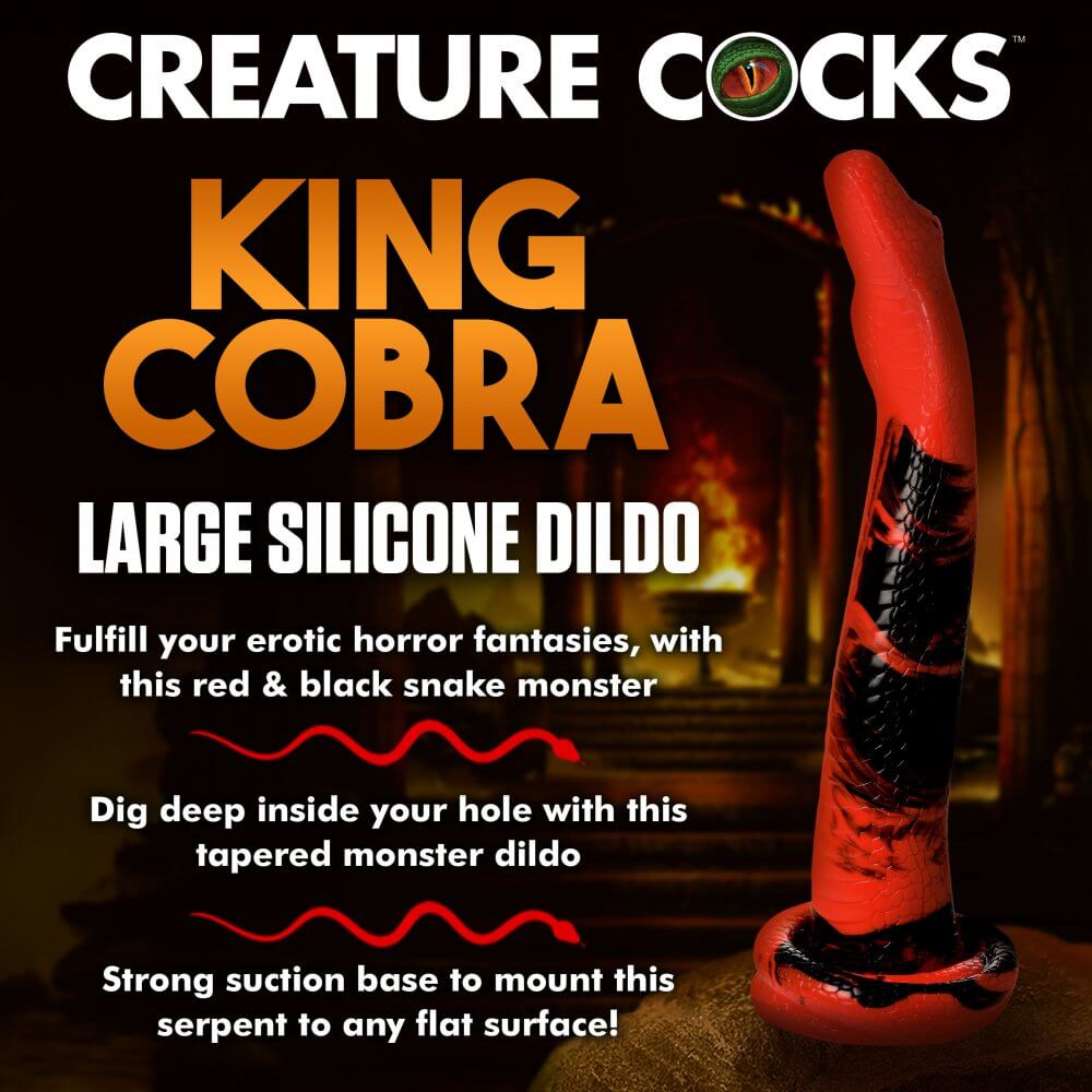 King Cobra Silicone Dildo