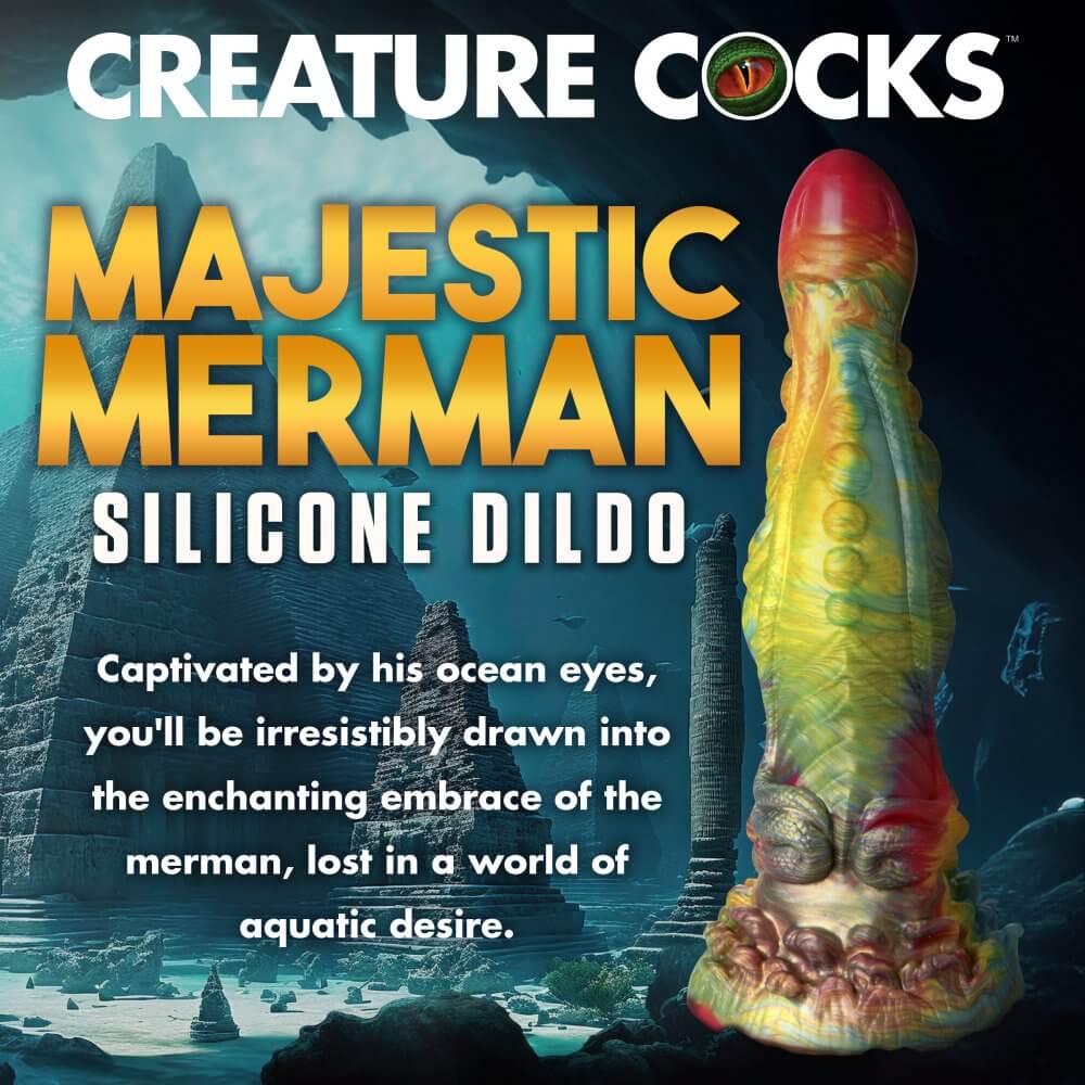 Majestic Merman Silicone Dildo Creature Cocks