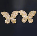 Bikini Butterfly Nipple Pasties in gold