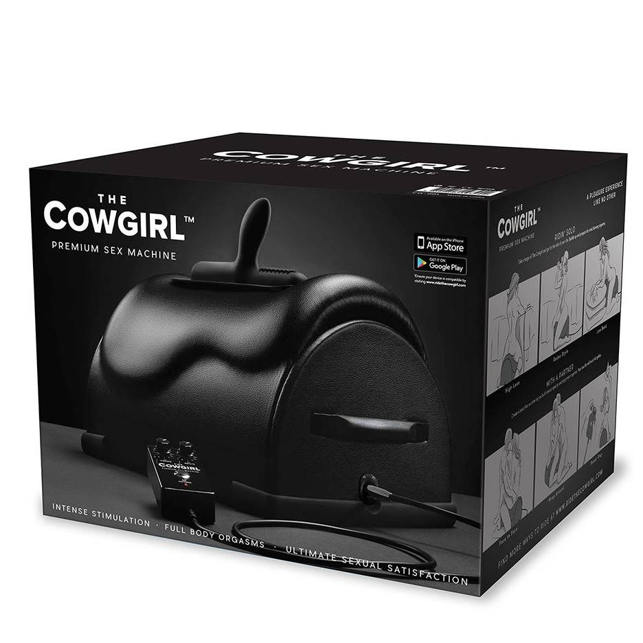 Cowgirl Premium Silicone Sex Machine Packing