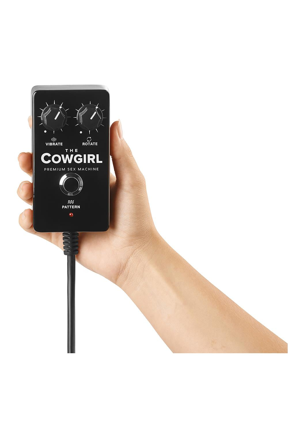 Cowgirl Premium Silicone Sex Machine with Remote for vibration and rotation control