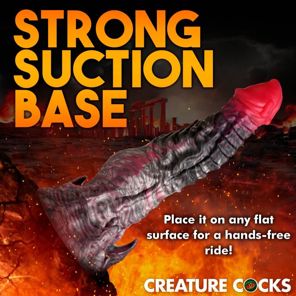 Hades Silicone Dildo with strong suction cup