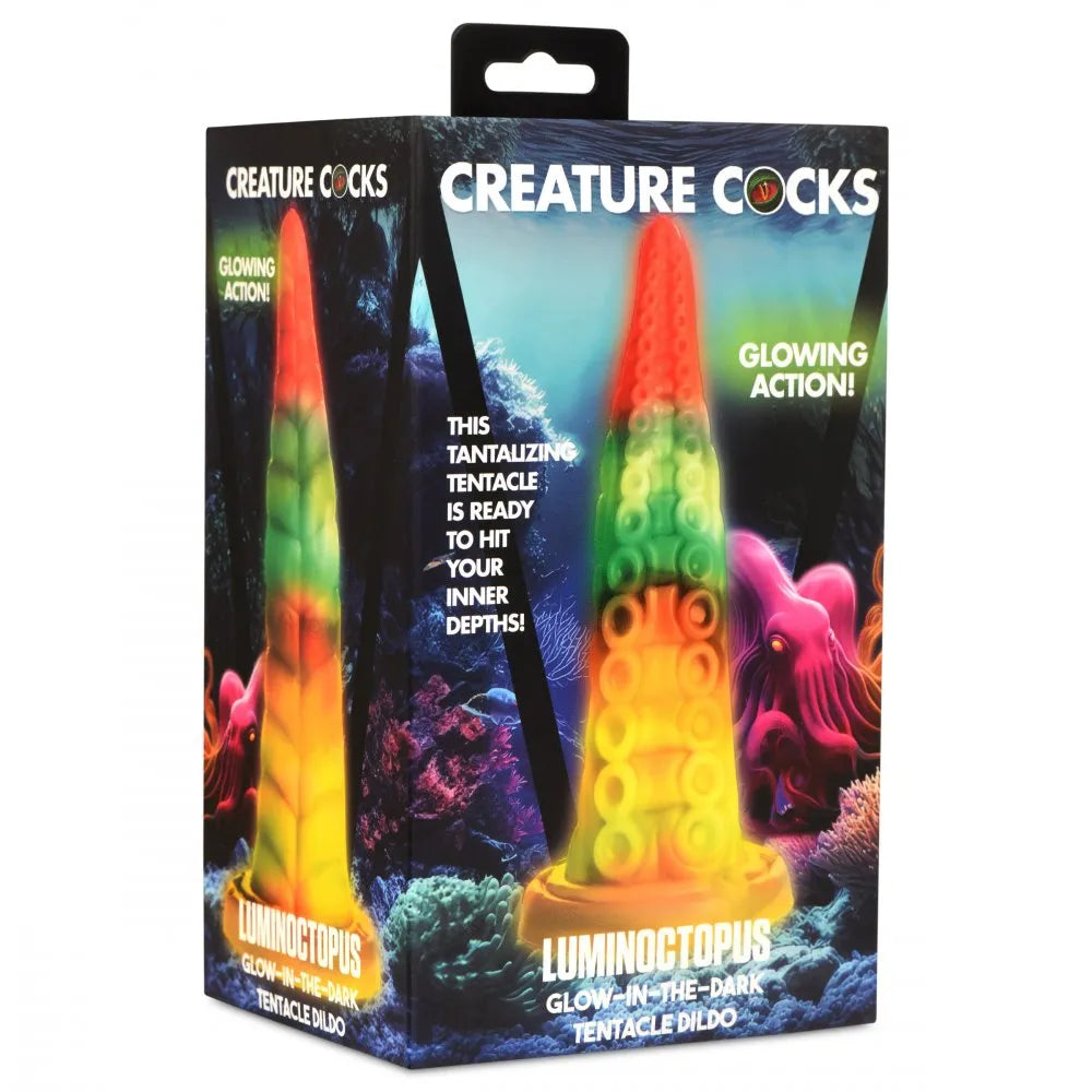 Creature Cocks Luminoctopus Glow-In-The-Dark Tentacle Dildo