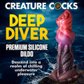 Deep Diver Premium Fantasy Silicone Dildo