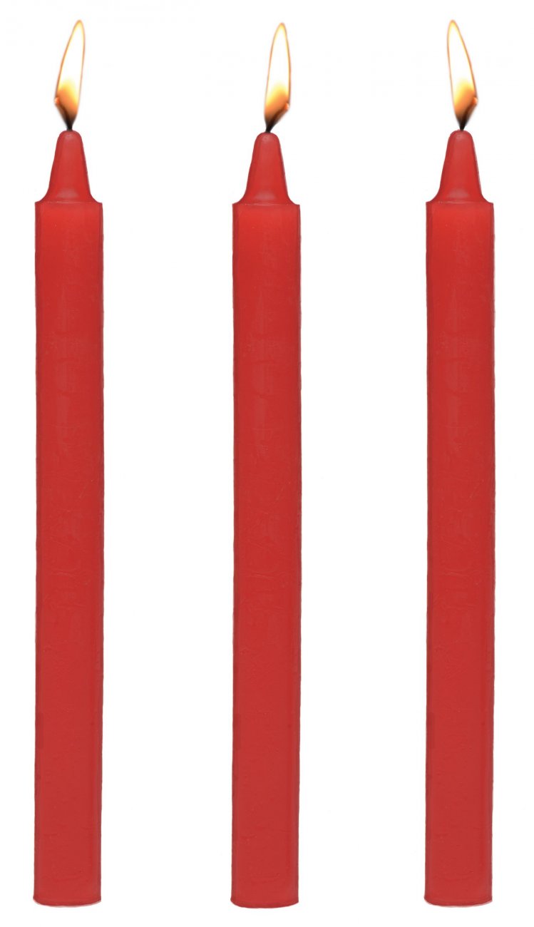 Fetish Drip Candles 3 Pack Red