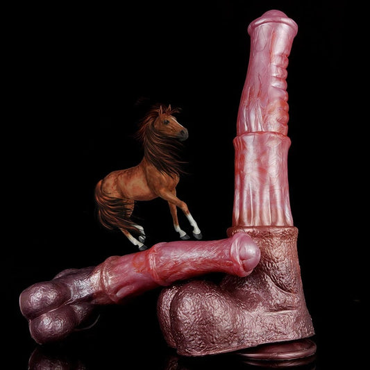 Realistic Horse Fantasy Dildo for Anal Penetration