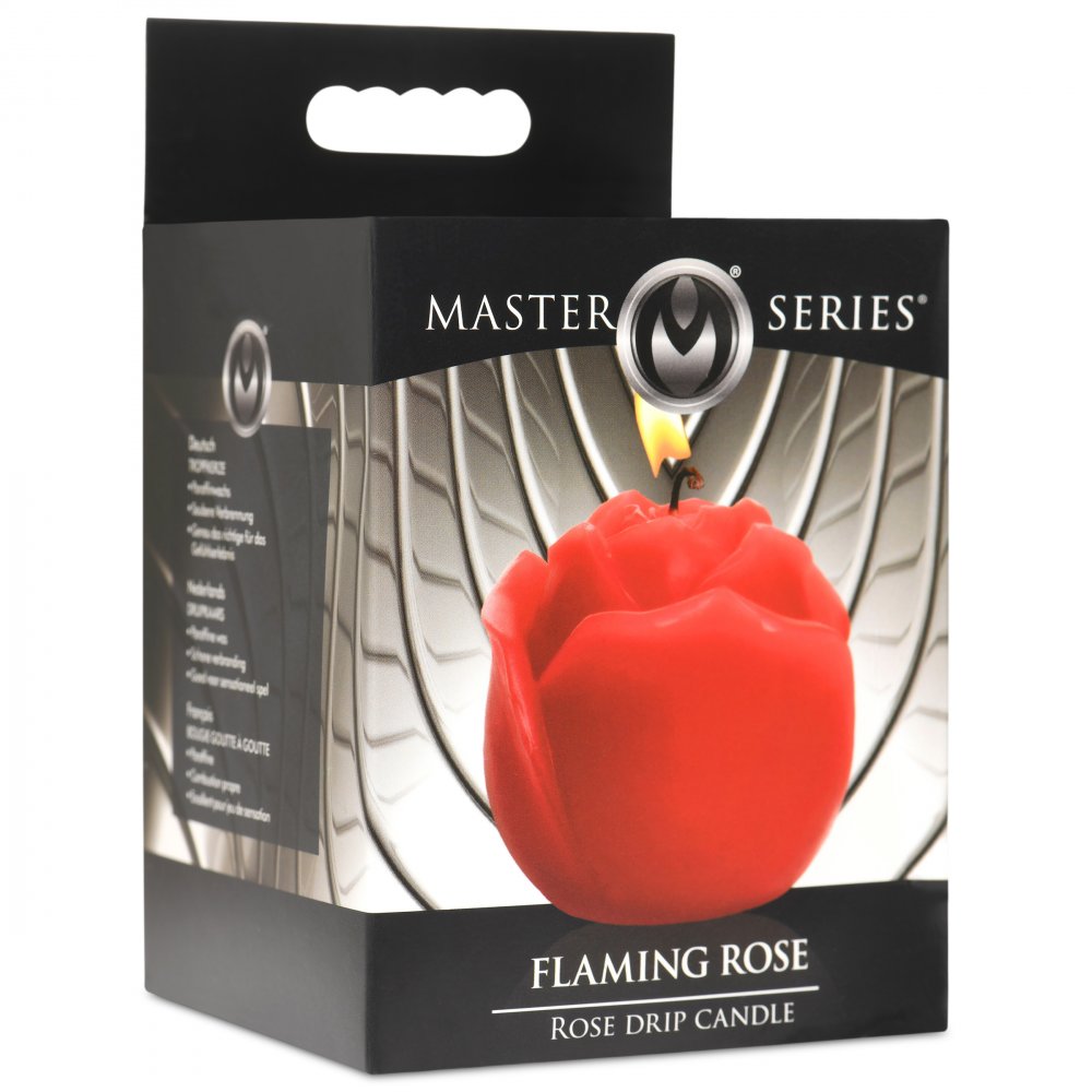 Master Series Flaming Rose Drip Candle