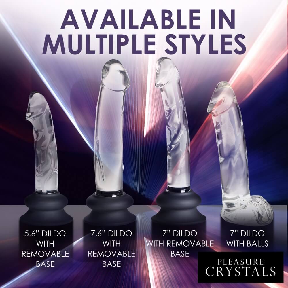 Multiple Options for Glass Dildos with Suction Cup