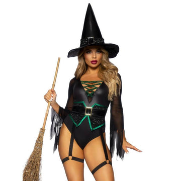 Broomstick Babe Witch Costume