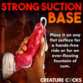 Resurrector Phoenix Squirting Silicone Dildo with strong suction cup