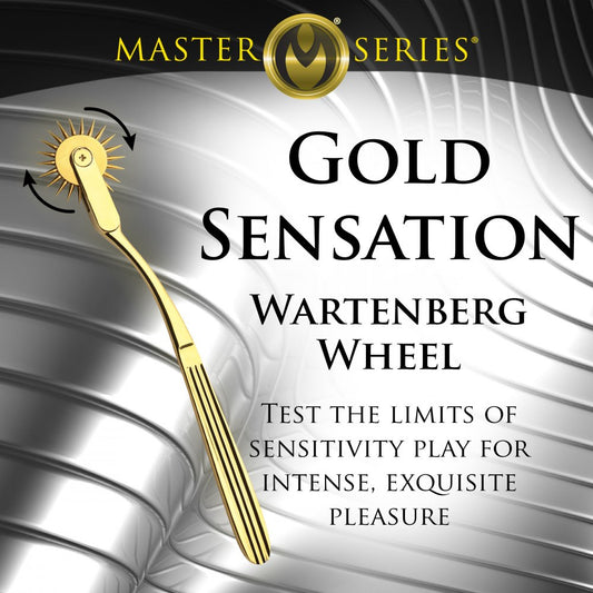 Sensation Play with the Gold Sensation Wartenberg Wheel