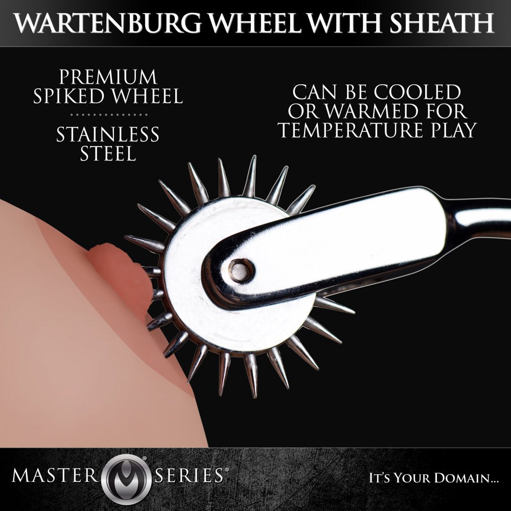 BDSM Toy Wartenberg Wheel With Sheath