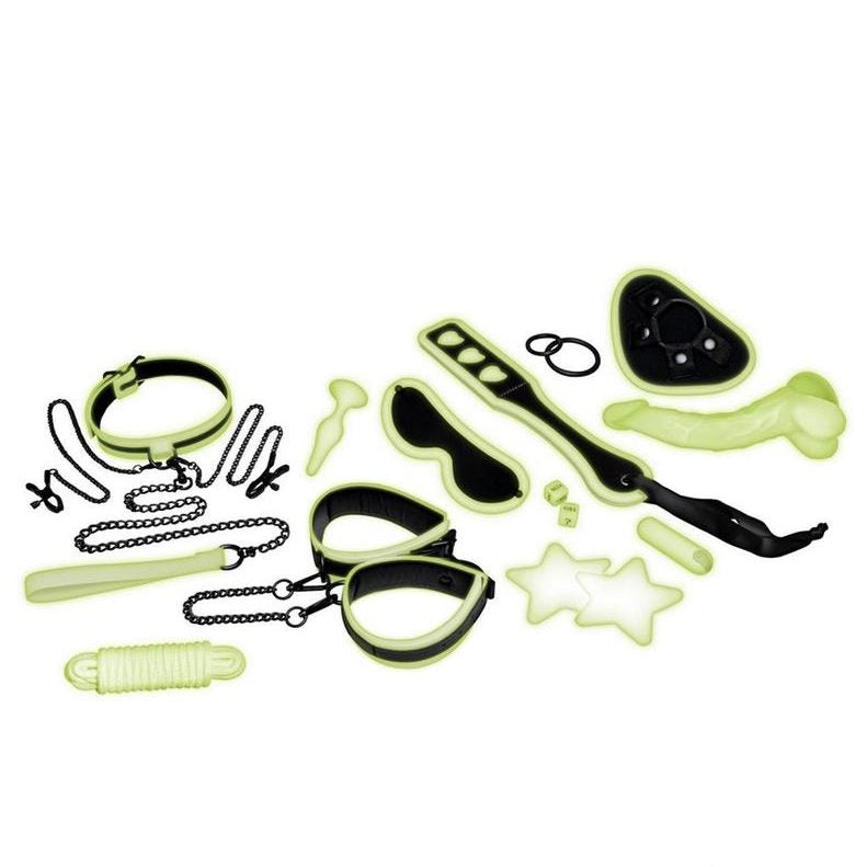 WhipSmart Glow in the Dark All in One Bondage Set