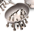 Scrotum Egg Shells with Spikes - Perfect BDSM Toy