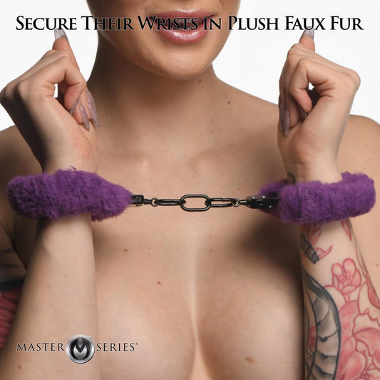 Cuffed in Fur Furry Handcuffs
