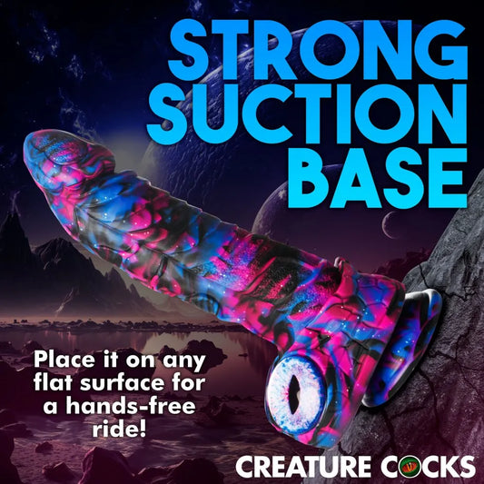 Creature Cocks Alienoid Silicone Dildo with Suction Cup