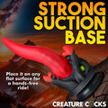 twisted beast suction cup fantasy dildo