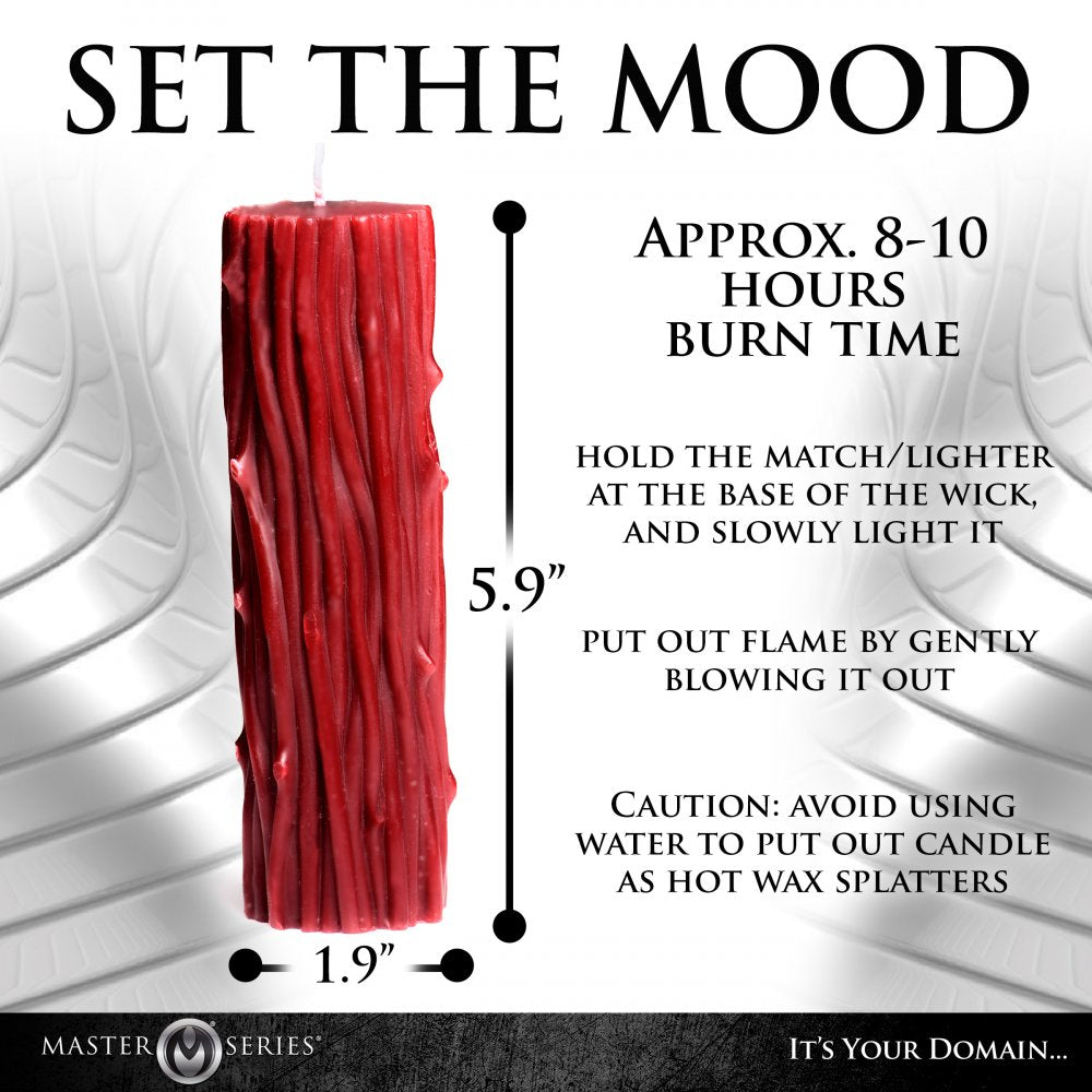 Temperature Play with wax candles - Thorn Drip Candle 