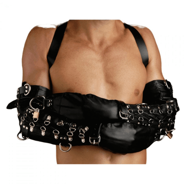 Deluxe Leather Arm Binder Restraint