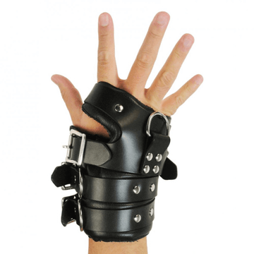 Leather Four Buckle Suspension Cuffs