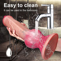 Animal Silicone Dildo Cleaning