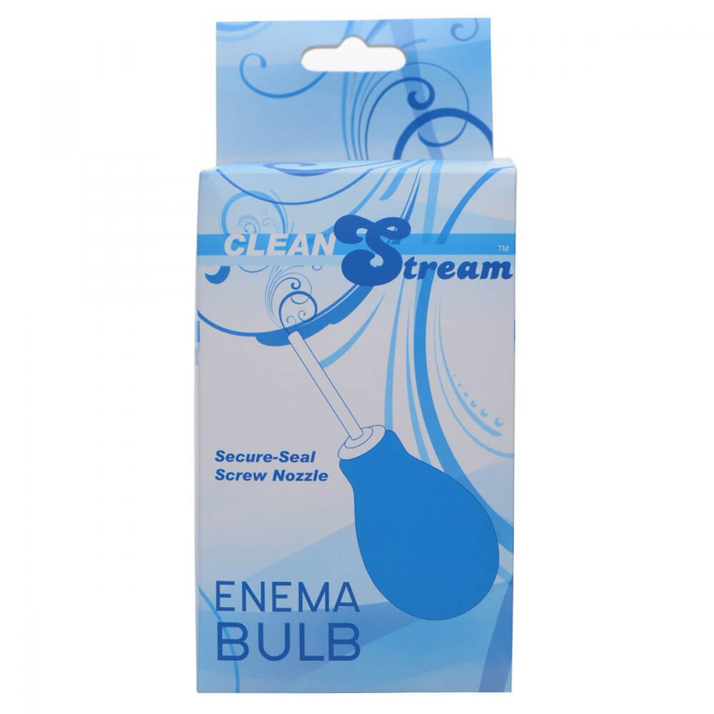 CleanStream Enema Bulb Blue