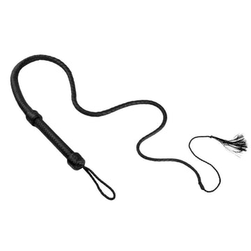 Premium 5-Foot Leather Whip