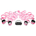 Bedroom Restraint Kit for your Bed in Pink and Black