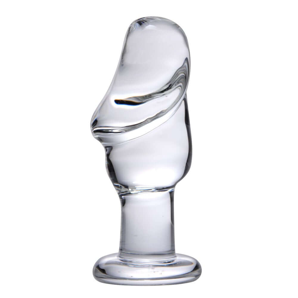 Asvini Glass Penis Anal Plug