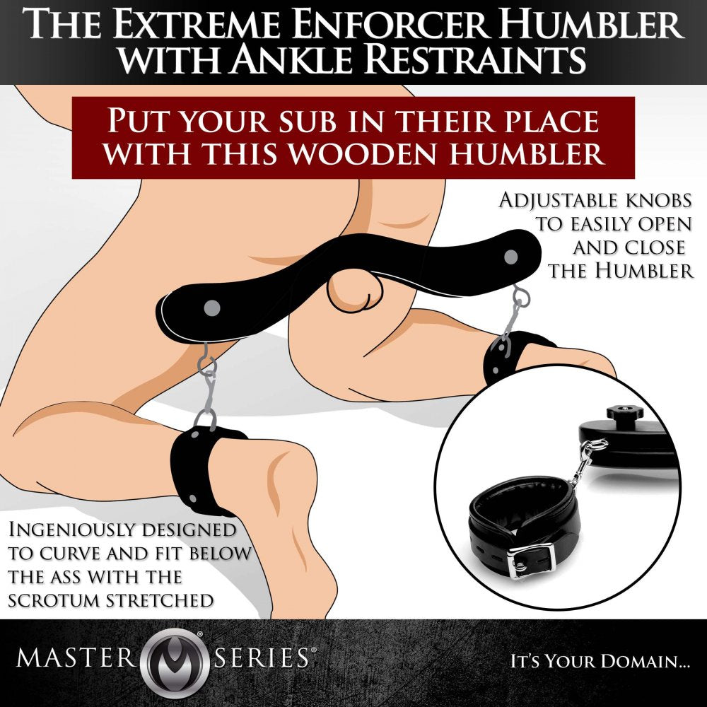 CBT Gear for your Sub - The Extreme Enforcer Humbler with Ankle Restraints