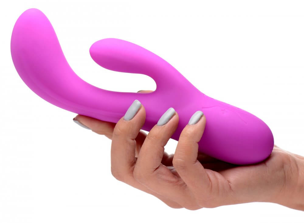 Come Hither Pro Silicone Rabbit Vibrator with Orgasmic Motion