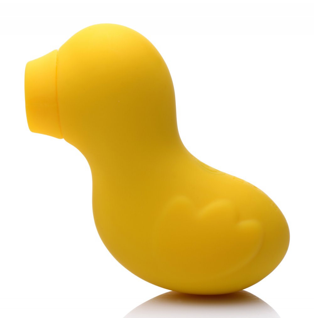 Sucky Ducky Silicone Clitoral Stimulator Yellow