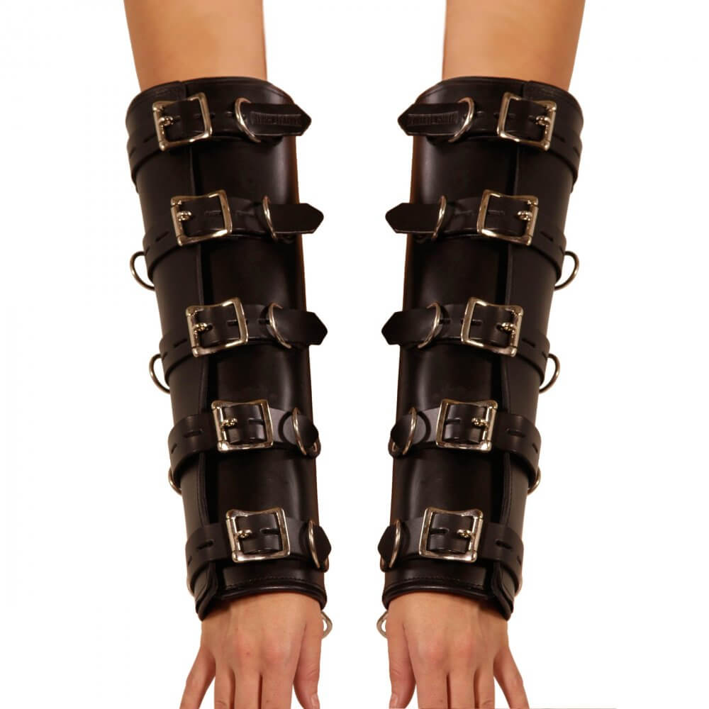 Leather Premium Locking Arm Splints